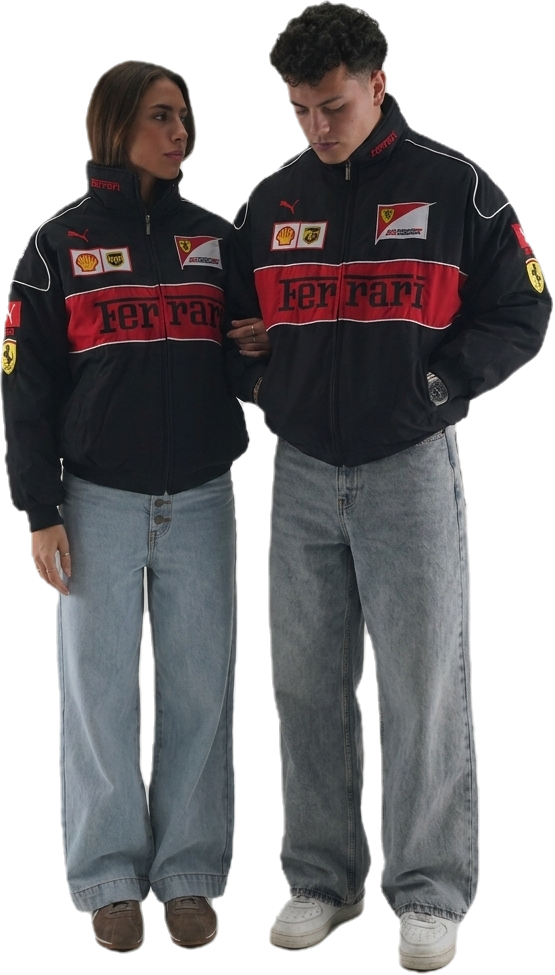 Ferrari F1 Jacket Collection India - Vintage Motorsport Streetwear by Streetbred