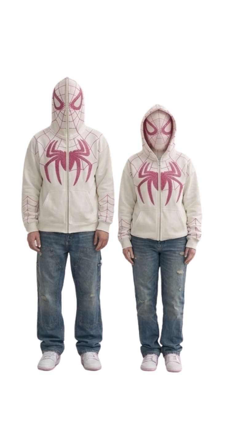 Spider-Man Hoodie Collection Premium Y2K Streetwear Zip-Ups
