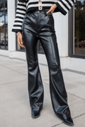 BlackFauxLeatherFlarePants_1