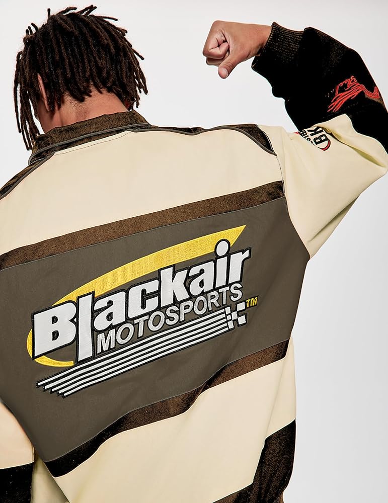 BlackAir Racing Jacket – Streetwear Motorsport Edition