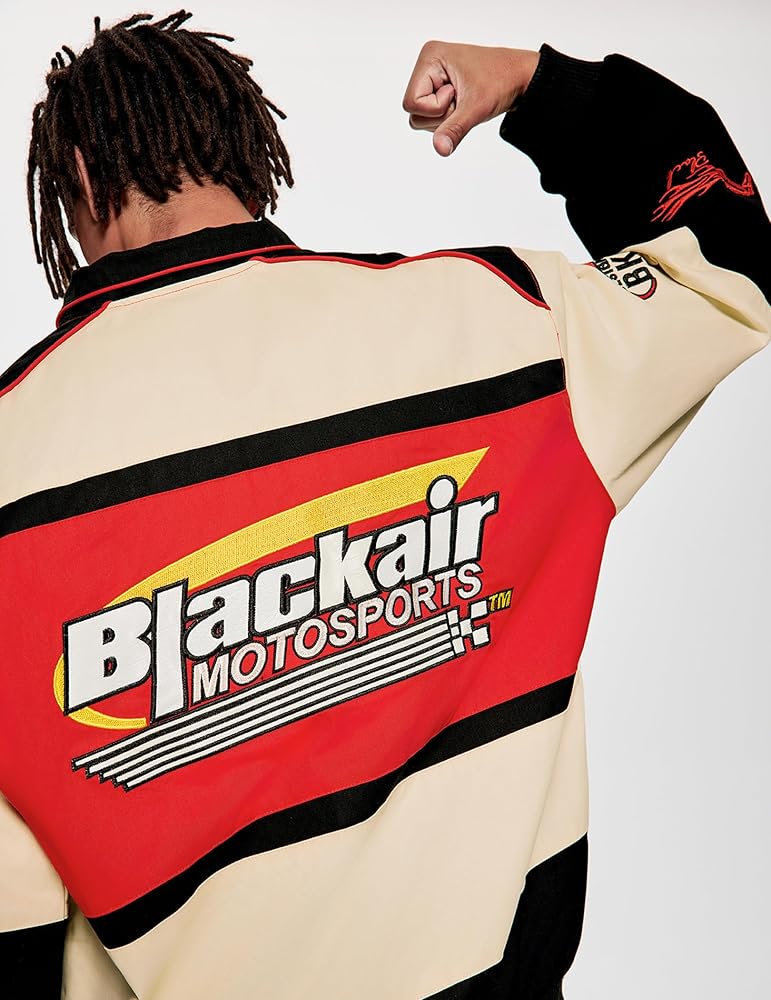 BlackAir Racing Jacket – Streetwear Motorsport Edition