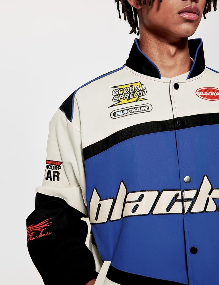 Racing jacket Jacket black air 服 BlackAir Racing Jacket Vintage