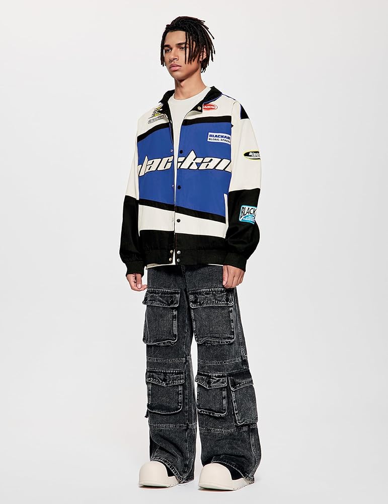 BlackAir Racing Jacket – Streetwear Motorsport Edition