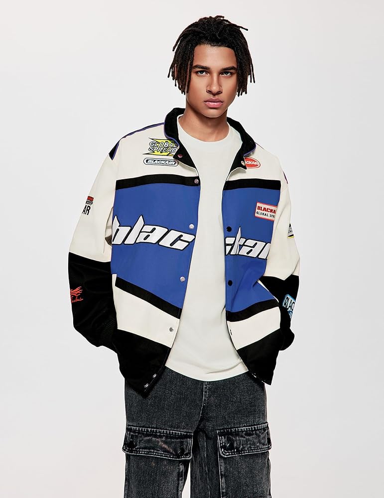BlackAir Racing Jacket – Streetwear Motorsport Edition