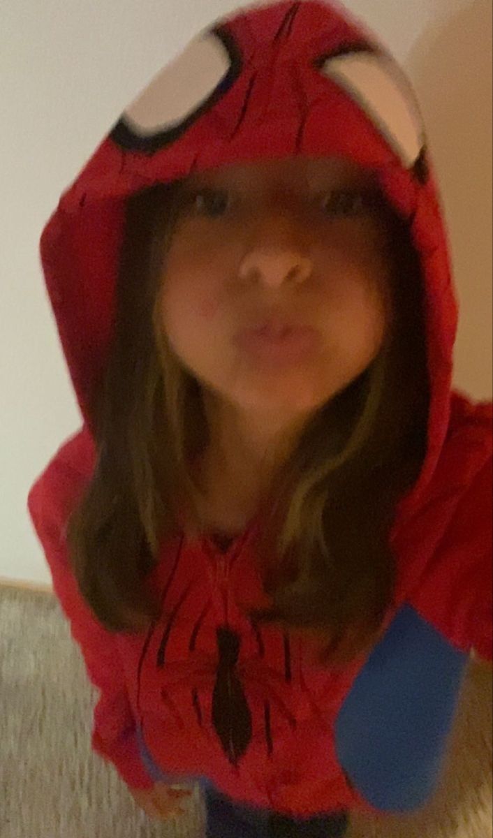 Y2K Grunge Aesthetic Outfit featuring the Streetbred Red Spider Zip-Up