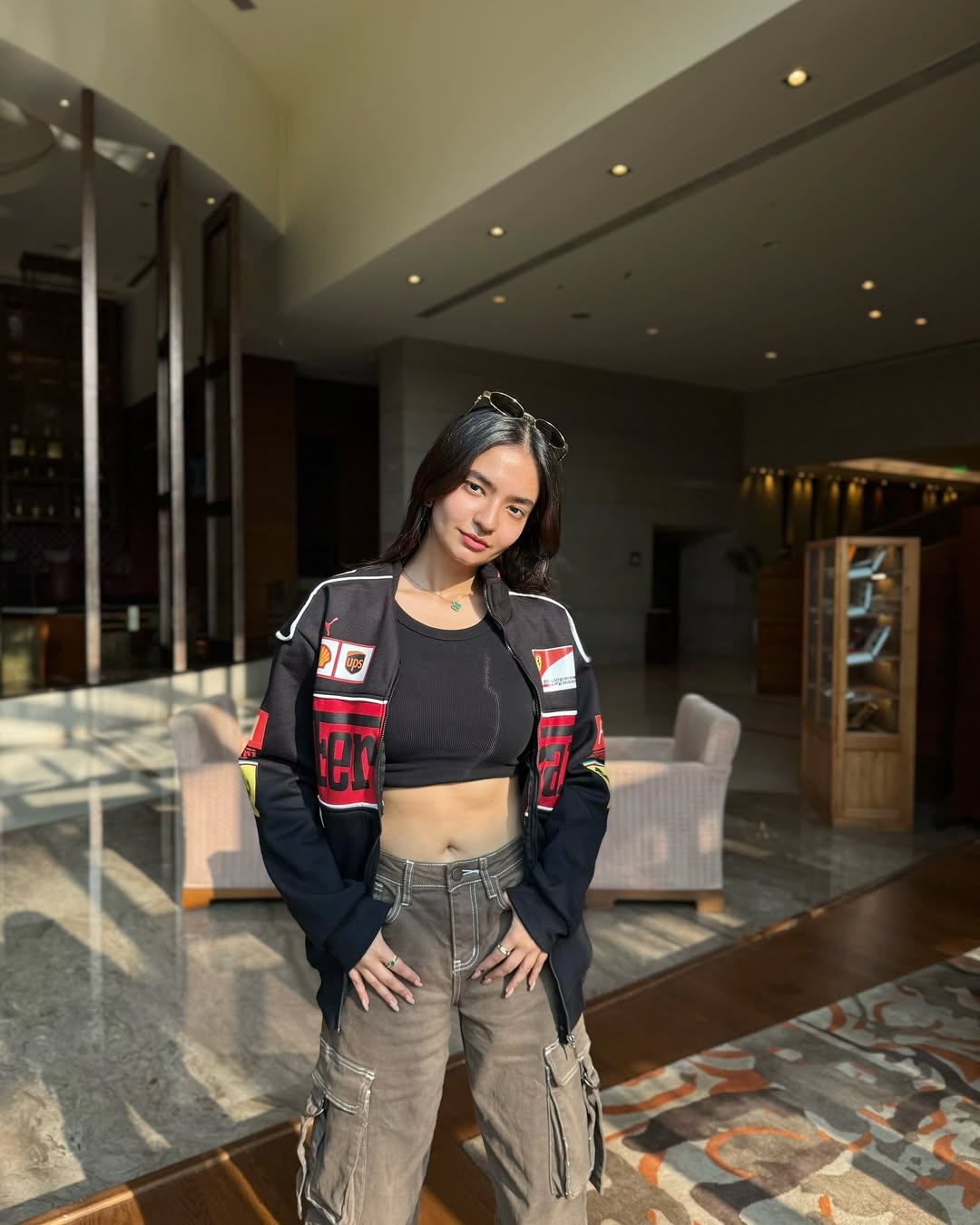 Black Ferrari Jacket – F1-Inspired Streetwear by Streetbred